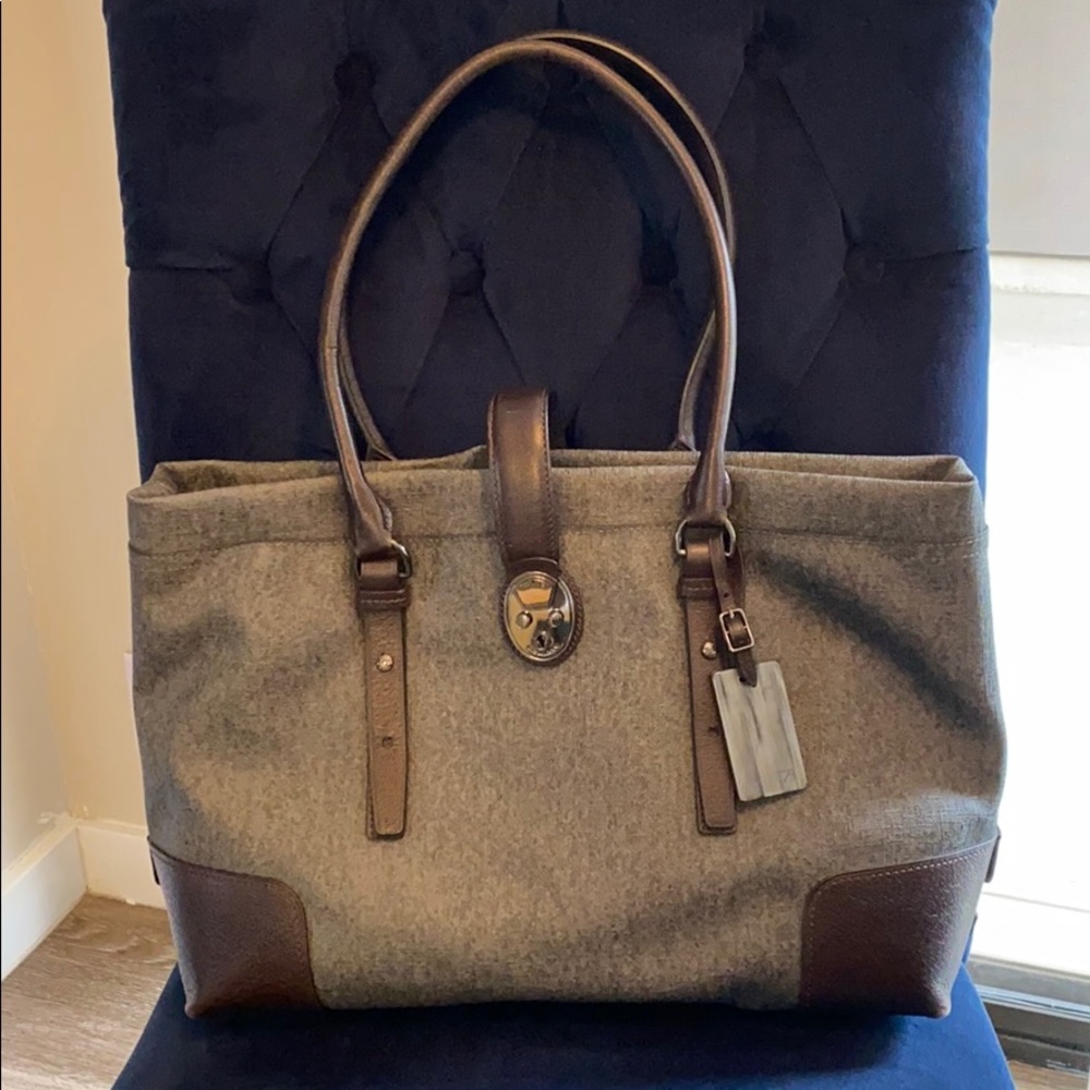 Tumi XL handbag
